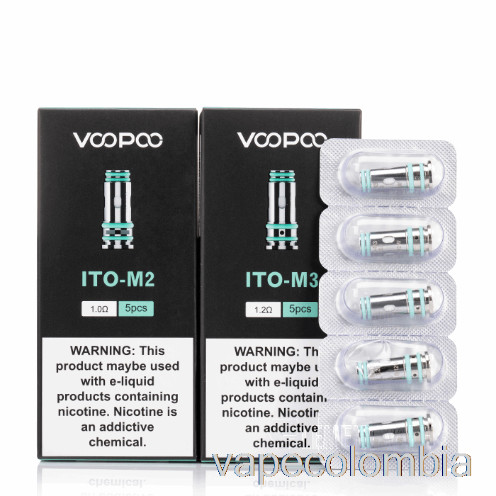 Kit Completo De Vapeo, Bobinas De Repuesto Voopoo Ito, Bobinas Ito-m1 De 0,7 Ohmios